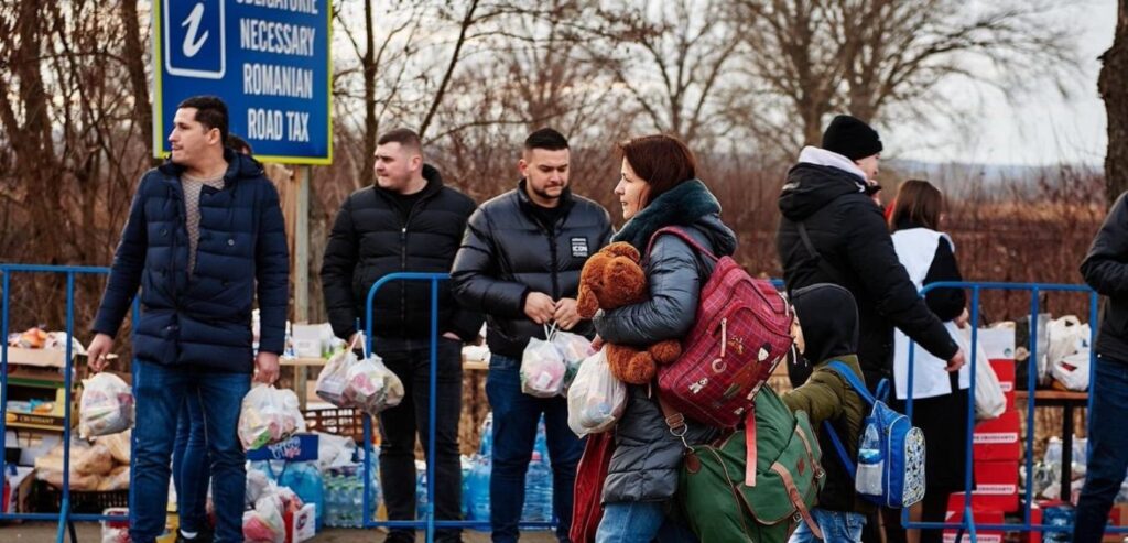 Ukrainian refugees