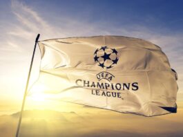 Champions League flag