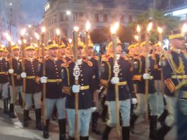 Military March Romania Heroes Day