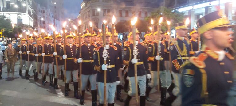 Heroes Day Celebrated in Bucharest with Torch-Lit March