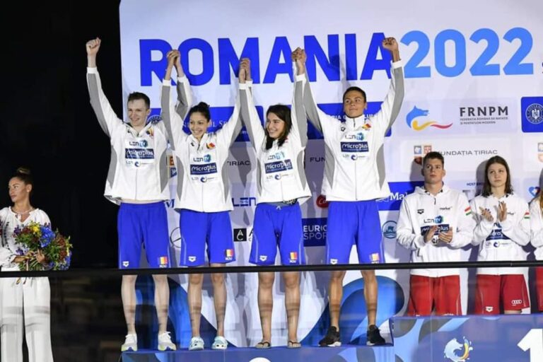 Gold for Romania at the European Swimming Junior Championships