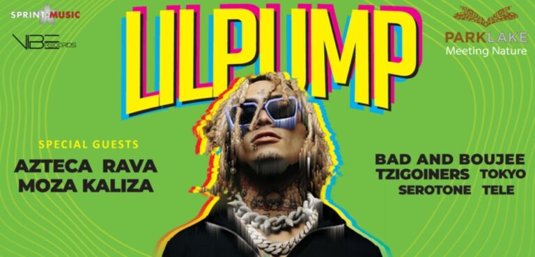 LIL PUMP Performs in Bucharest at Park Lake